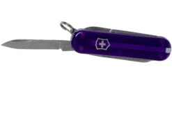 Victorinox Classic SD Translucent Colors, Persian Indigo 0.6223.T29G Couteau Suisse -Vic Boutique VT0 6223 T29G 03 victorinox