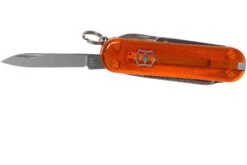 Victorinox Classic SD Translucent Colours, Fire Opal 0.6223.T82G Couteau Suisse -Vic Boutique VT0 6223 T82G 03 victorinox