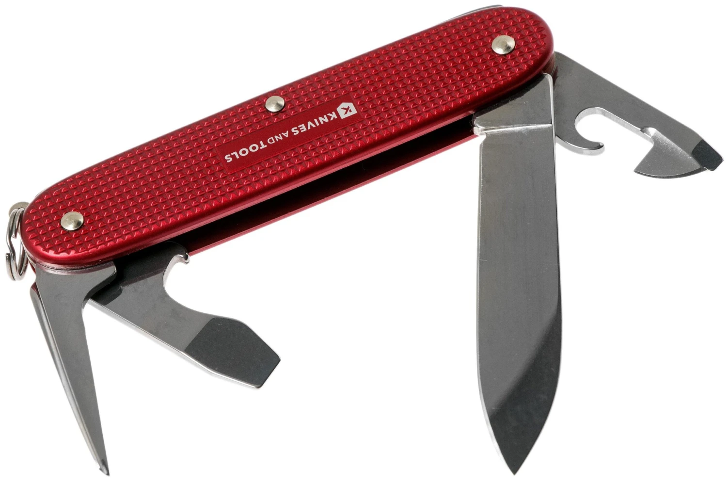 Victorinox Pioneer Alox Red 0.8201.20R4.KTE1 Knivesandtools Edition, Couteau Suisse 4 Victorinox Pioneer Alox Red 0.8201.20R4.KTE1 Knivesandtools Edition, Couteau Suisse – Image 2