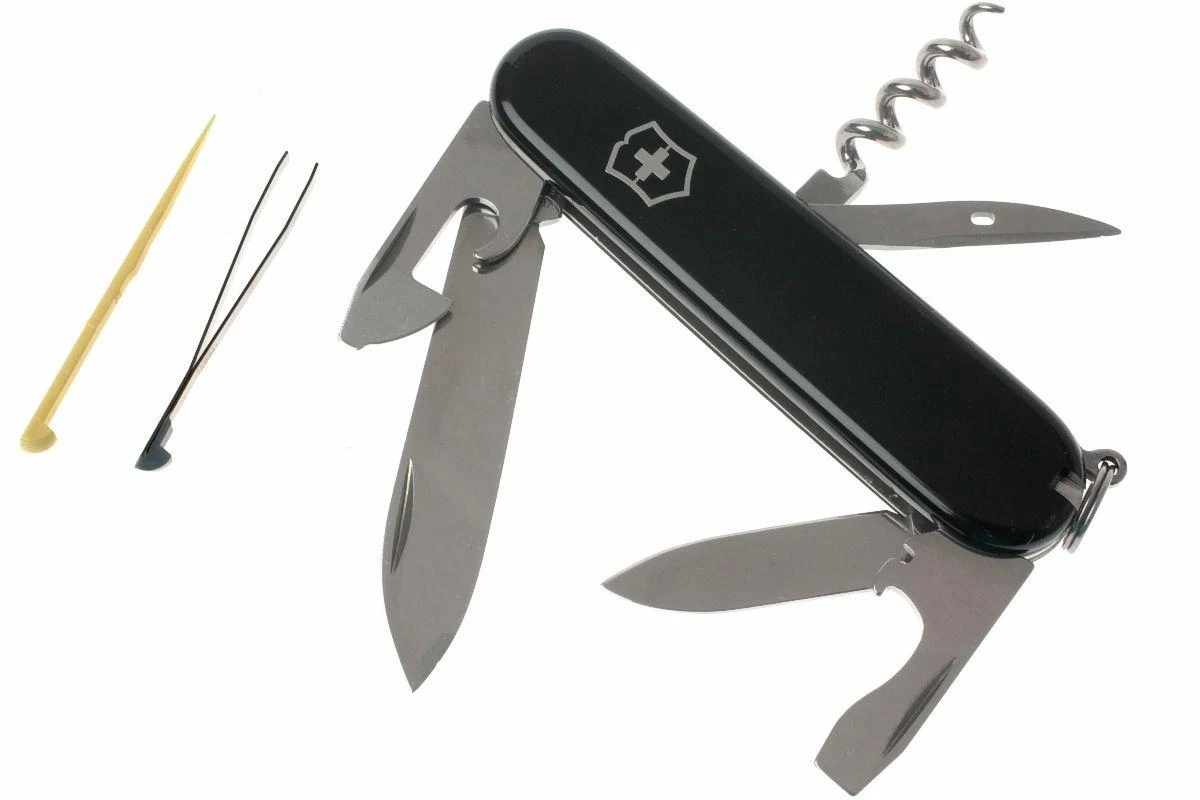 Victorinox Spartan, Noir 1.3603.3, Couteau Suisse 3 Victorinox Spartan, Noir 1.3603.3, Couteau Suisse