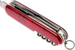 Victorinox Climber Rouge Transparent 1.3703.T Couteau Suisse -Vic Boutique VT1 3703 T 04 victorinox vt1 3703 t 04
