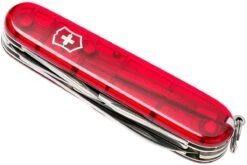 Victorinox Climber Rouge Transparent 1.3703.T Couteau Suisse -Vic Boutique VT1 3703 T 05 victorinox vt1 3703 t 05
