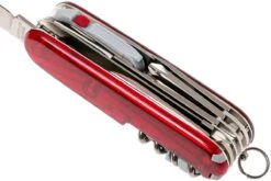 Victorinox Huntsman Lite Rouge Transparent 1.7915.T Couteau Suisse -Vic Boutique VT1 7915 T 04 victorinox vt1 7915 t 04