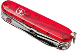 Victorinox Huntsman Lite Rouge Transparent 1.7915.T Couteau Suisse -Vic Boutique VT1 7915 T 06 victorinox vt1 7915 t 06