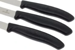 Victorinox SwissClassic Couteaux à Légumes Noir, Set De 3, 6.7113.3 8 Victorinox SwissClassic Couteaux à Légumes Noir, Set De 3, 6.7113.3 -Vic Boutique VT6 7113 3 03 victorinox groentemesset vt6 7113 3 03