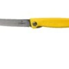 Victorinox SwissClassic Couteau à Légumes Pliant Dentelé Jaune, 6.7836.F8B -Vic Boutique VT6 7836 F8B 01 victorinox