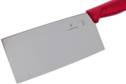 Victorinox SwissClassic 6.8561.18G Couteau De Chef Chinois 18 Cm, Rouge -Vic Boutique VT6 8561 18G 03 victorinox