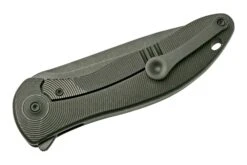 WE Knife Synergy 2v2 WE18046D-3, Black Titanium, Couteau De Poche, Jim O’Young Design -Vic Boutique WKWE18046D 3 04 we