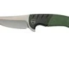 WE Knife Curvaceous WE20012-2 Black Titanium, Green Micarta Couteau De Poche, Eric Ochs Design
