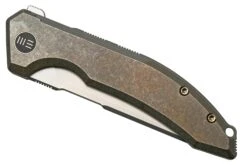 WE Knife Quixotic WE21016-5, Bronze Titanium Couteau De Poche -Vic Boutique WKWE21016 5 04 weknife