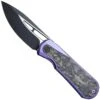 WE Knife Baloo WE21033-3 Purple Titanium/Grey Carbonfiber, Couteau De Poche -Vic Boutique WKWE21033 3 00 weknife