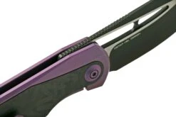 WE Knife Baloo WE21033-3 Purple Titanium/Grey Carbonfiber, Couteau De Poche -Vic Boutique WKWE21033 3 05 we