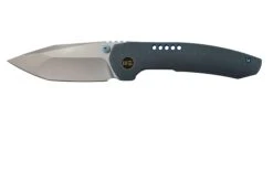 WE Knife Trogon WE22002B-1 Blue Titanium, Bead Blasted CPM 20CV Couteau De Poche