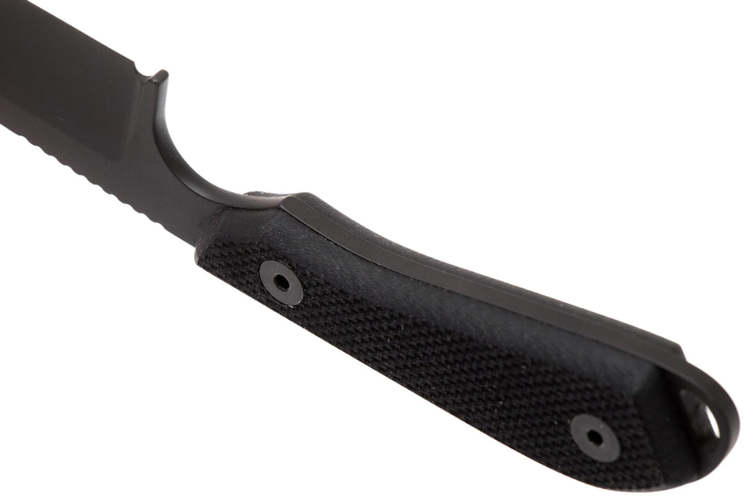 White River Knives M1 Backpacker Pro Black G10, Black Ionbond Couteau Fixe, étui Kydex 6 White River Knives M1 Backpacker Pro Black G10, Black Ionbond Couteau Fixe, étui Kydex – Image 4