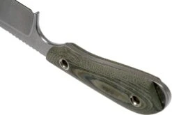 White River Knives M1 Caper Black & OD Linen Micarta Couteau à Lame Fixe, étui Kydex -Vic Boutique WRCPR LBO 04 white river knives