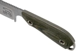 White River Knives M1 Caper Black & OD Linen Micarta Couteau à Lame Fixe, étui Kydex -Vic Boutique WRCPR LBO 05 white river knives