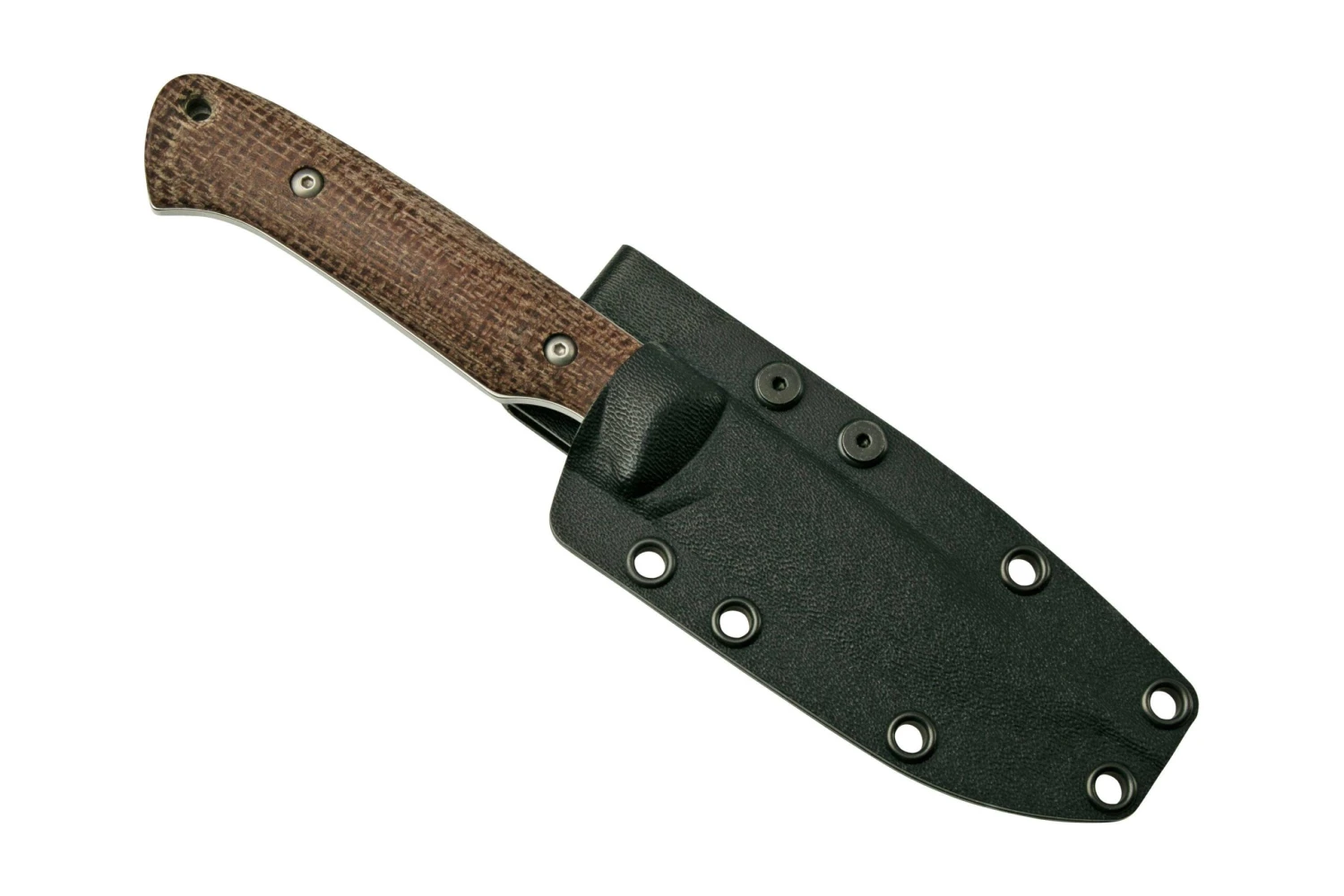 White River Knives Hunter Natural Burlap Micarta Couteau De Chasse, Owen Baker Jr. Design 7 White River Knives Hunter Natural Burlap Micarta Couteau De Chasse, Owen Baker Jr. Design – Image 5